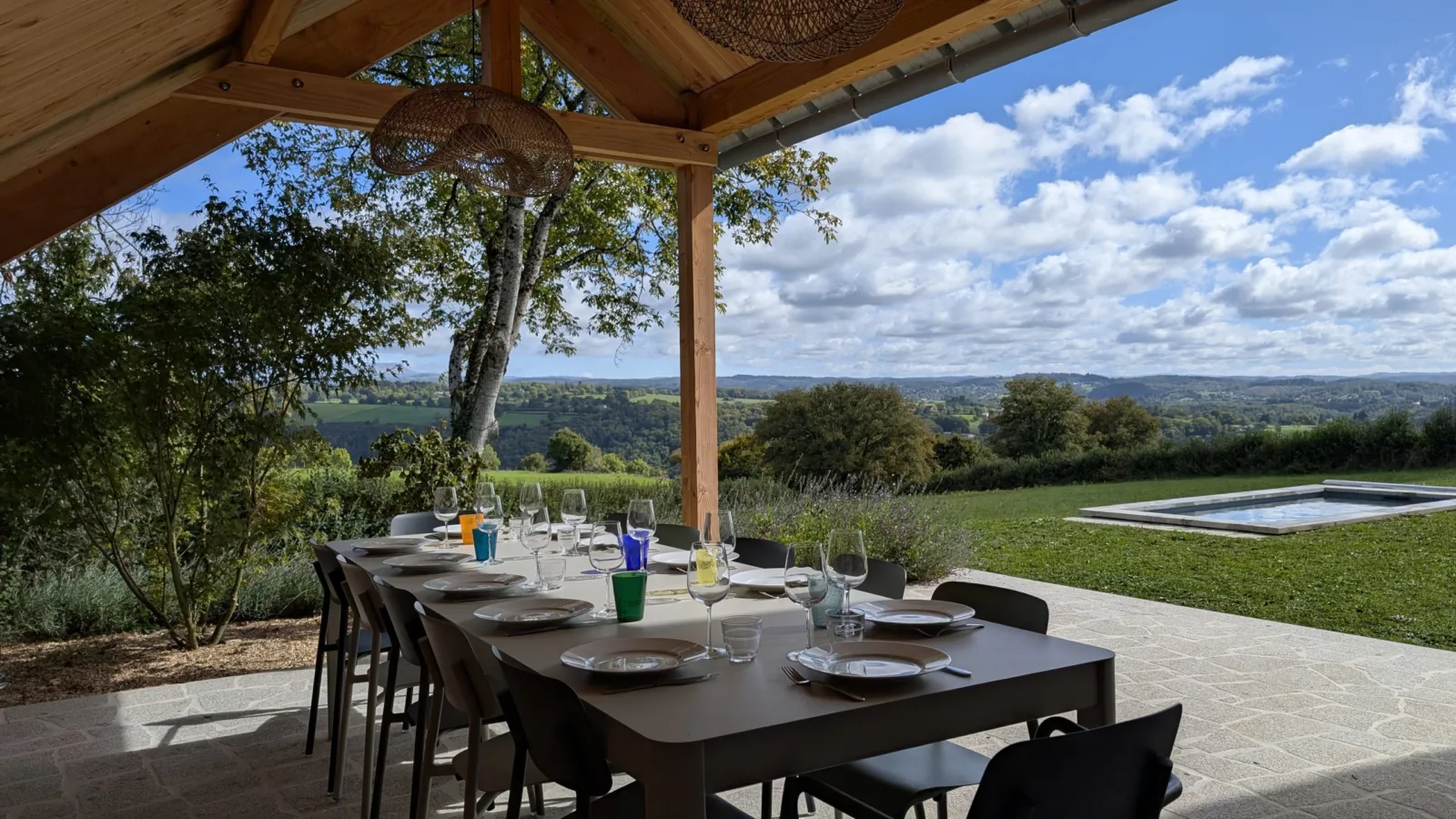 La terrasse couverte
